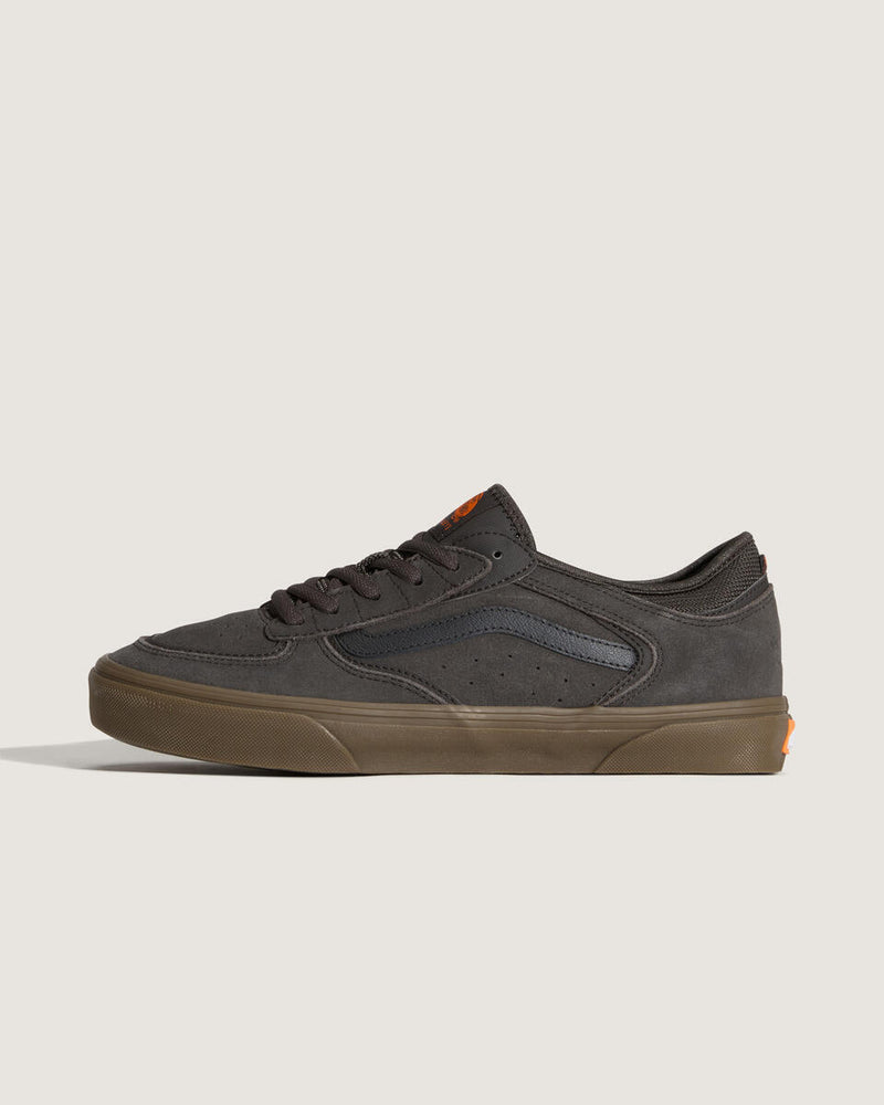 Load image into Gallery viewer, Vans Men&#39;s Skate Rowley Shoes Fade Black/Gum VN000DA2B9M
