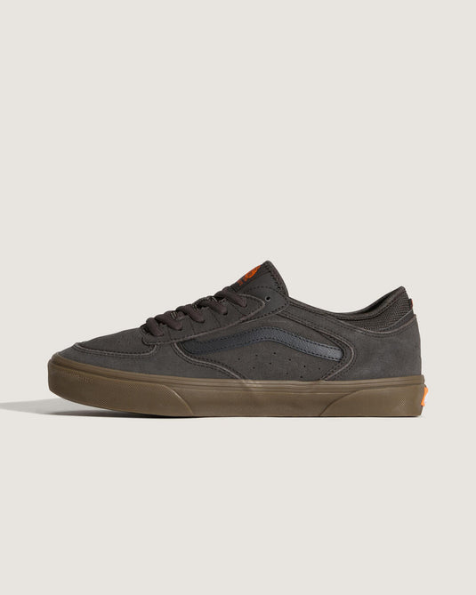 Vans Men's Skate Rowley Shoes Fade Black/Gum VN000DA2B9M