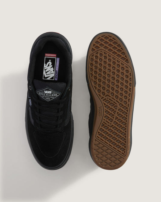 Vans Men's Skate Kyle Walker Wafflecup Shoes Blackout VN000DA41OJ