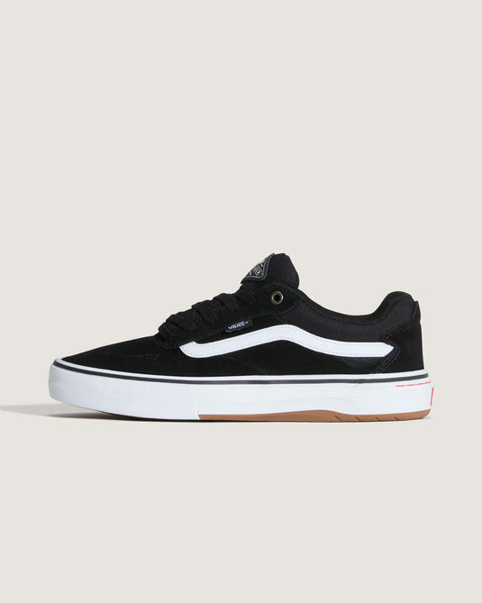 Vans Men's Skate Kyle Walker Wafflecup Shoes Black/White VN000DA4MCG