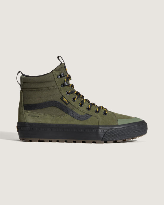 Vans Men's MTE Sk8-Hi Waterproof Insulated Shoes Green/Black VN000DAQ203