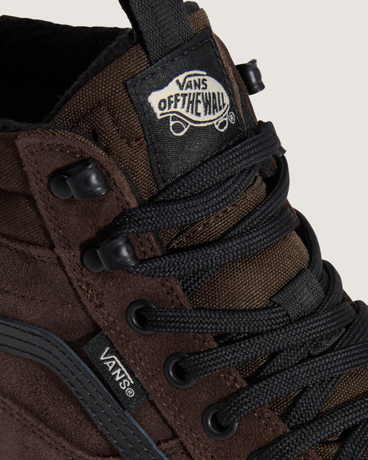 Vans Men's Mte Sk8-Hi Waterproof Insulated Shoes Brown/Black VN000DAQY49