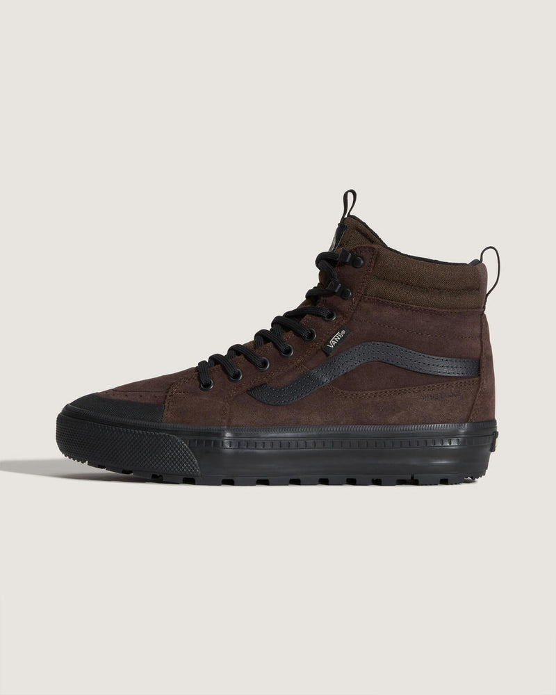 Load image into Gallery viewer, Vans Men&#39;s Mte Sk8-Hi Waterproof Insulated Shoes Brown/Black VN000DAQY49
