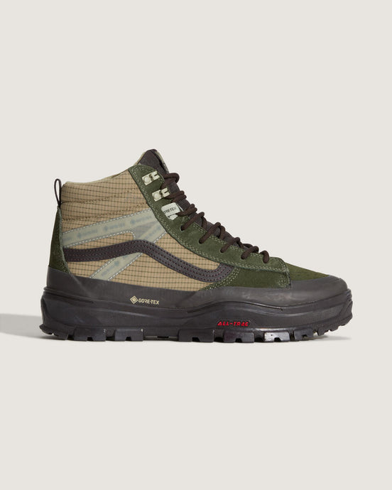 Vans Men's MTE Sk8-Hi Gore-Tex Insulated Dark Green/Dark Brown VN000DARF87