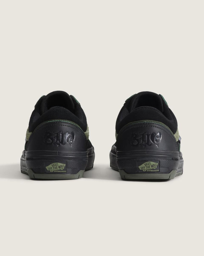 Load image into Gallery viewer, Vans Unisex Skate Old Skool Wafflecup Shoes Willow Green/Black VN000EB7203

