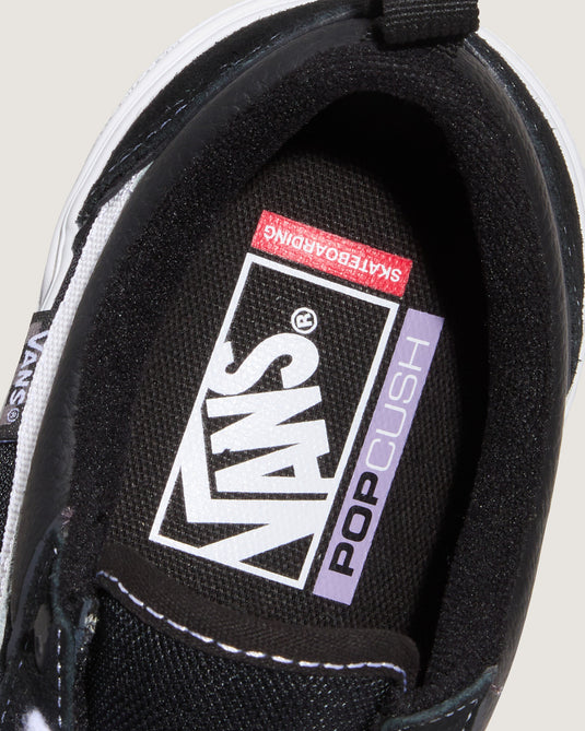 Vans Men's Skate Old Skool Wafflecup Shoes Black/White VN000EB7BA2