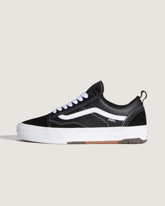 Vans Men's Skate Old Skool Wafflecup Shoes Black/White VN000EB7BA2