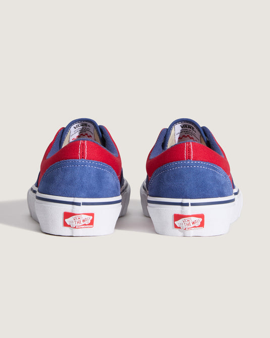 Vans Men's Skate Era Shoes Blue/Red VN000ECR3QG