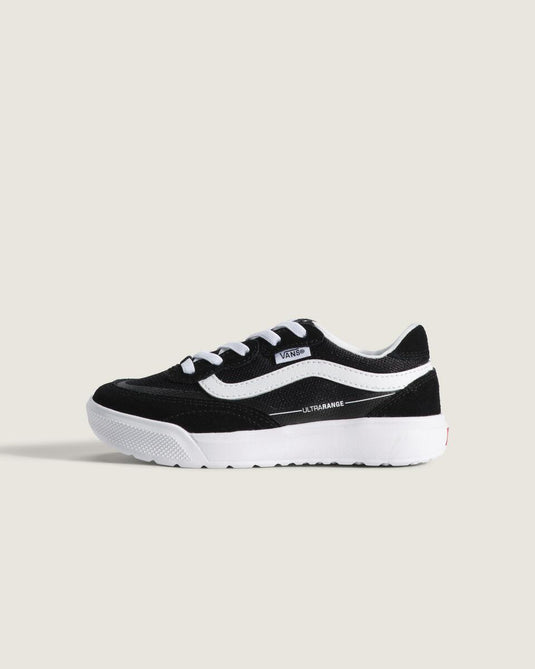 Vans Kids UltraRange 2.0 Shoes (4-8 Years) Black/White VN000EDKBA2