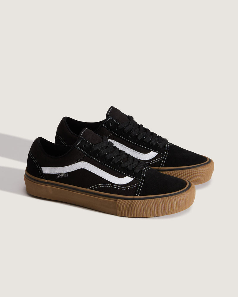 Load image into Gallery viewer, Vans Men's Skate Old Skool Shoes Black/Gum/White VN000EDNB9K
