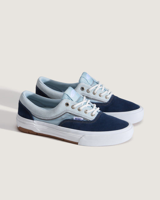Vans Men's Skate Era Wafflecup Shoes Navy Blue/Light Blue VN000EF0J4I