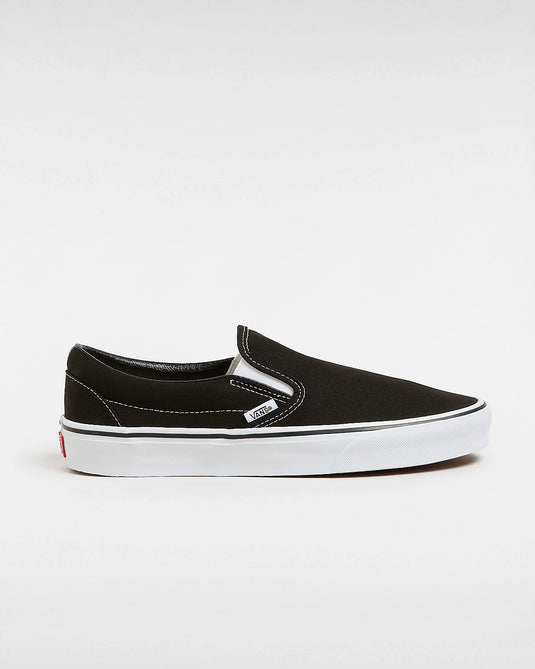 Vans Unisex Skate Slip-On Shoes Black/White VN000EYEBLK
