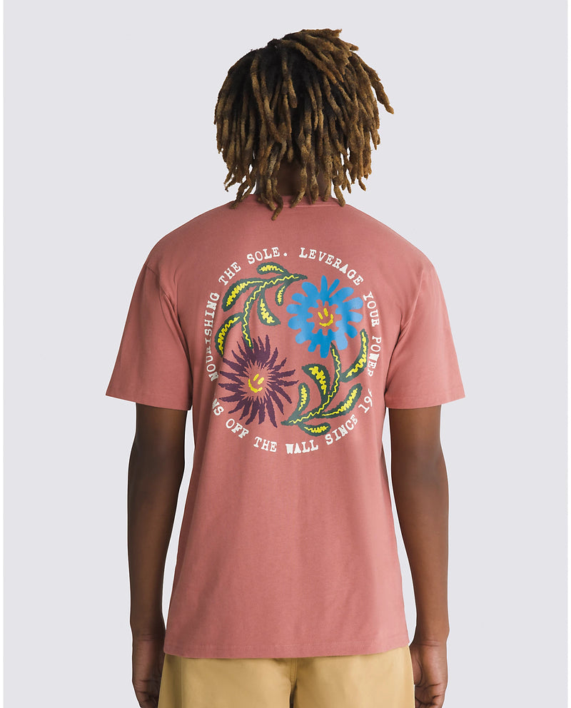 Load image into Gallery viewer, Vans Dual Bloom T-Shirt Withered Rose VN000G48CHO
