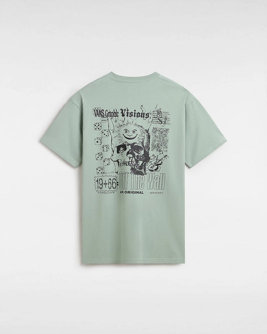 Vans Men's Expand Visions Classic Fit T-Shirt Green VN000G4KCJL