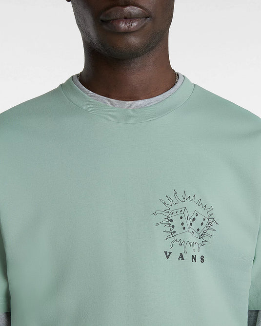 Vans Men's Expand Visions Classic Fit T-Shirt Green VN000G4KCJL
