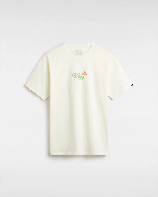 Vans Men's Pineapple Skull Classic Fit T-Shirt Marshmallow VN000G5HFS8