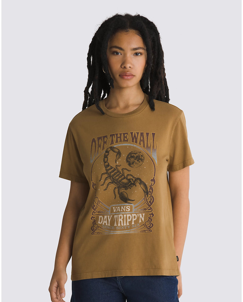 Load image into Gallery viewer, Vans Scorp Trip T-Shirt Otter VN000GFRYJ2
