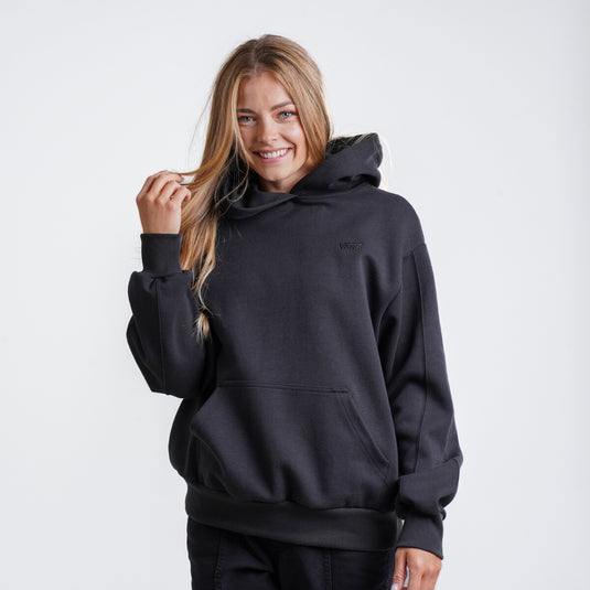 Vans Women's Elevated Double Hoodie Black VN000GGEBLK