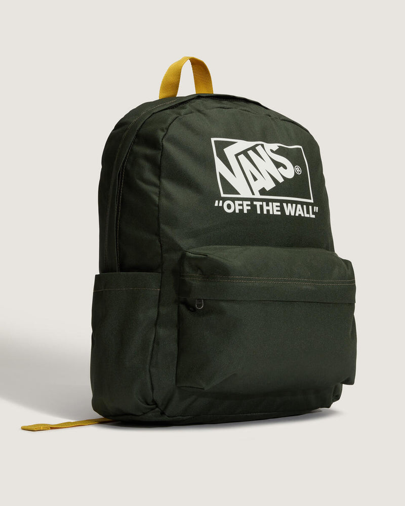 Load image into Gallery viewer, Vans Unisex Old Skool Backpack Green VN000H4WEMU
