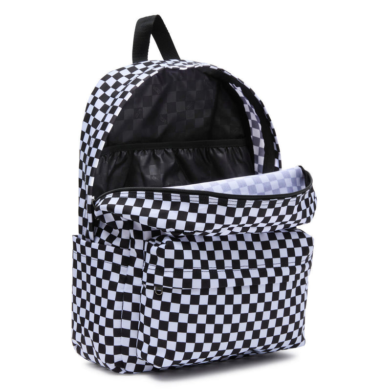Load image into Gallery viewer, Vans Unisex Old Skool Check Backpack Black VN000H4XY28
