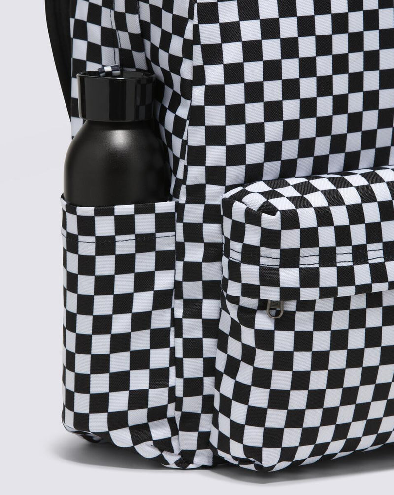 Load image into Gallery viewer, Vans Unisex Old Skool Check Backpack Black VN000H4XY28
