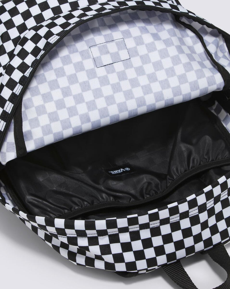 Load image into Gallery viewer, Vans Unisex Old Skool Check Backpack Black VN000H4XY28
