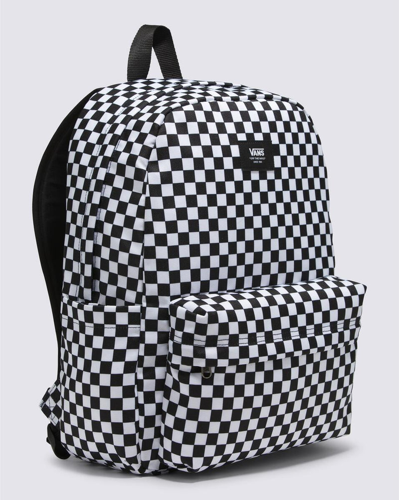 Load image into Gallery viewer, Vans Unisex Old Skool Check Backpack Black VN000H4XY28
