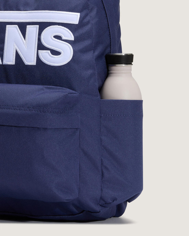 Load image into Gallery viewer, Vans Unisex Old Skool Drop V Backpack Navy VN000H4ZEMT
