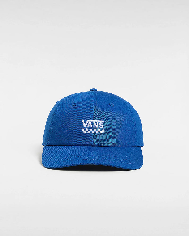 Load image into Gallery viewer, Vans Court Side Curved Bill Jockey Hat Blue VN000HEA7WM
