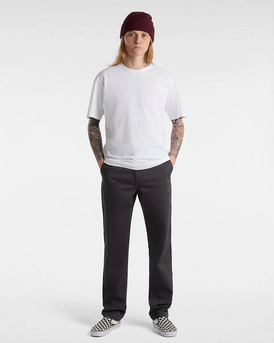 Vans Men's Basic Classic Fit T-Shirt (3 Pack) White VN000KHDWHT