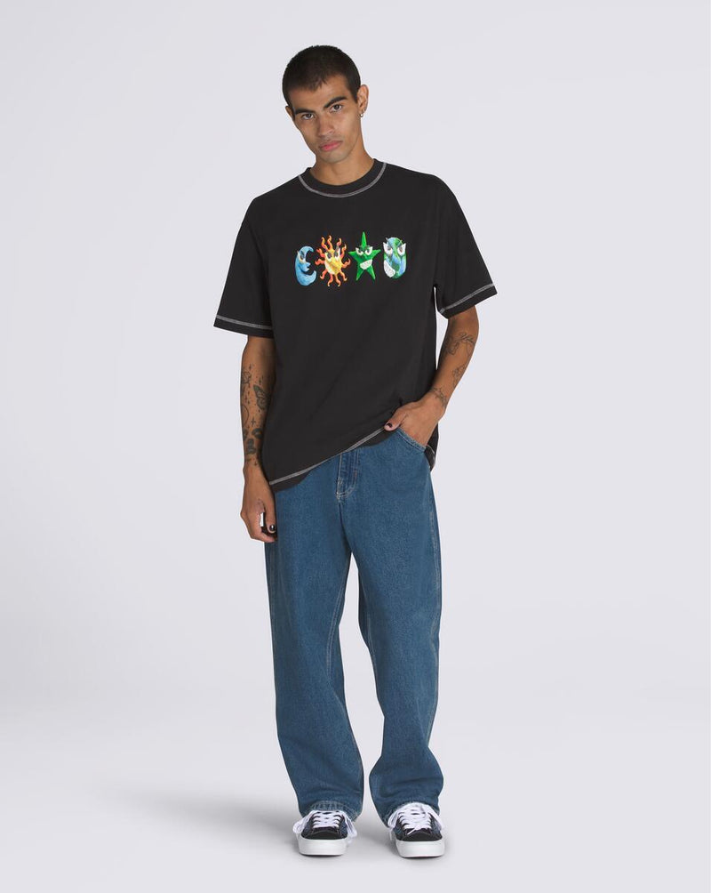 Load image into Gallery viewer, Vans Men&#39;s Skate Check-5 Loose Denim Pants Vintage Indigo VN000KXMAHU
