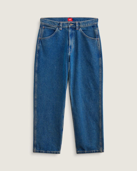 Vans Men's Skate Check-5 Loose Denim Pants Vintage Indigo VN000KXMAHU