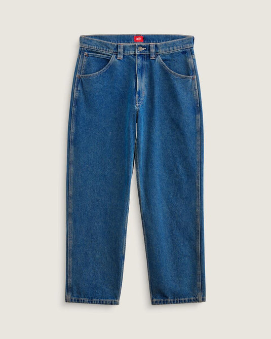 Vans Men's Skate Check-5 Loose Denim Pants Vintage Indigo VN000KXMAHU