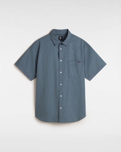 Vans Men's Lawson Woven Short Sleeve Shirt Stormy Weather Blue VN000M13RV2