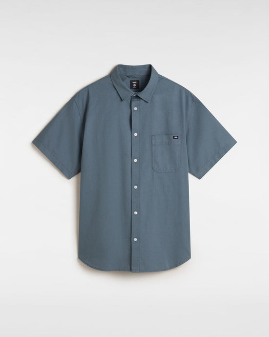 Vans Men's Lawson Woven Short Sleeve Shirt Stormy Weather Blue VN000M13RV2