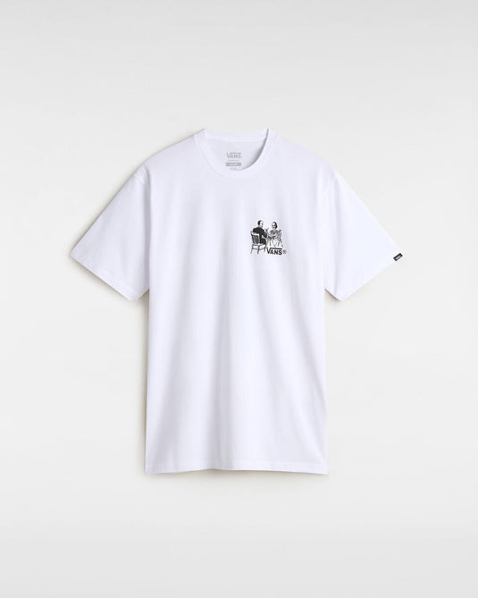 Vans Men's Fine Dining T-Shirt White VN000M6BWHT