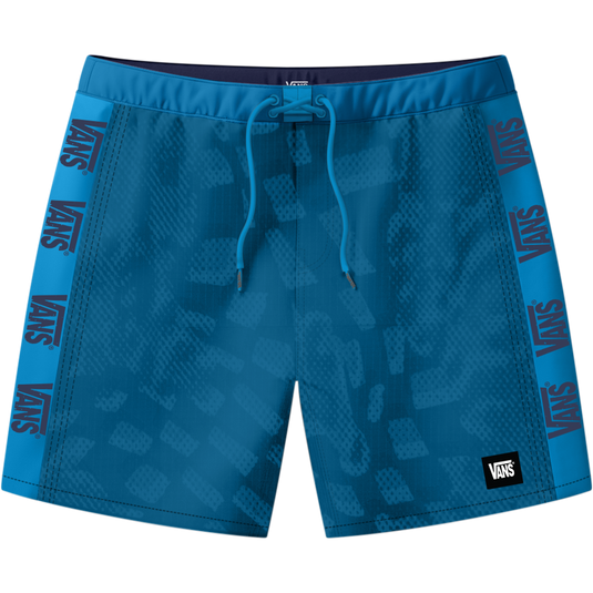 Vans Men's Daily Aop Sideline Boardshorts Bright Azure VN000M8FFNM