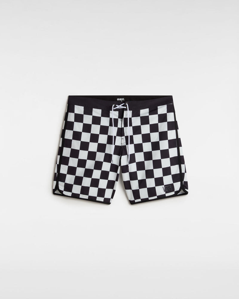 Load image into Gallery viewer, Vans MTE Everride Scalloped Boardshorts Black/White VN000M8JY28
