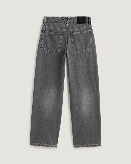 Vans Women's Sirelle 5 Pocket Puddle Pants Grey Wash VN000MB5Y7J