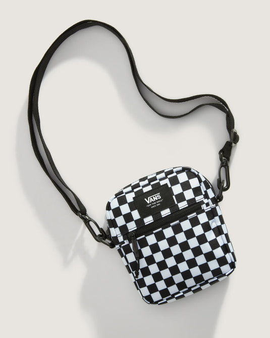 Vans Unisex Bail Crossbody Bag Black/White VN000MP6Y28