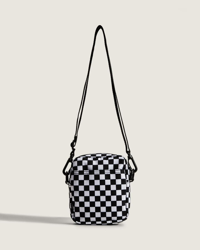 Load image into Gallery viewer, Vans Unisex Bail Crossbody Bag Black/White VN000MP6Y28
