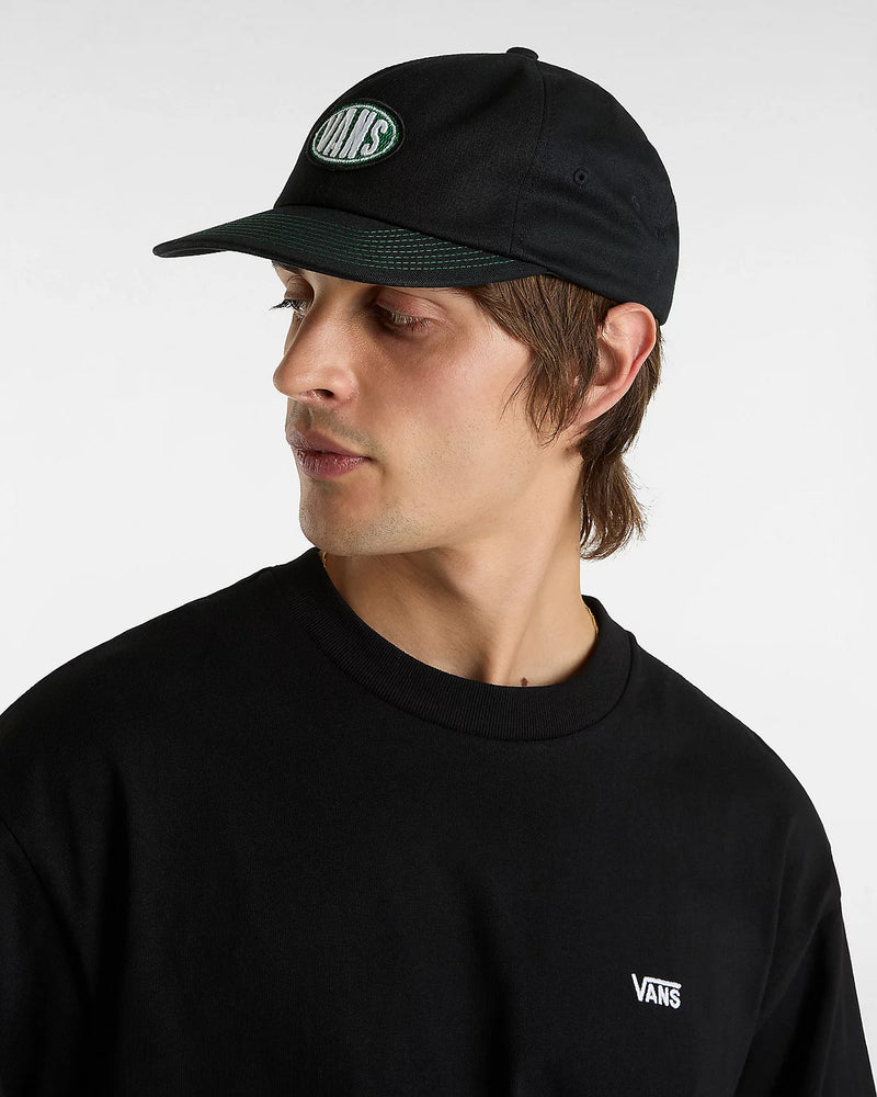 Load image into Gallery viewer, Vans Spray On Jockey Hat Black VN000MPHBLK
