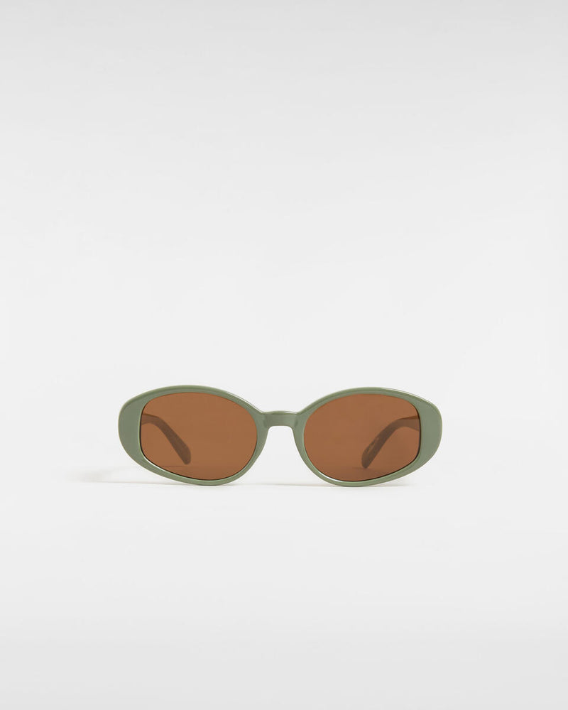 Load image into Gallery viewer, Vans Women&#39;s Out There Sunglasses Loden Green VN000ND7ZBF
