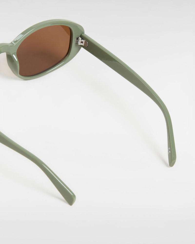 Load image into Gallery viewer, Vans Women&#39;s Out There Sunglasses Loden Green VN000ND7ZBF
