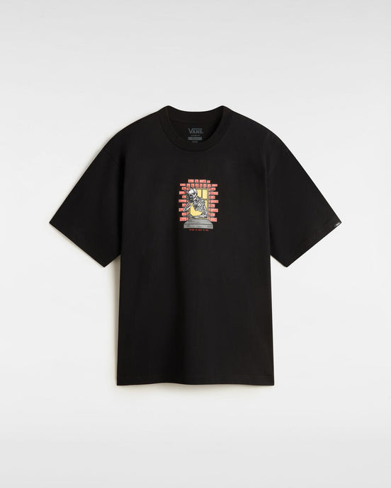 Vans Men's Skull Reaper Window T-Shirt Black VN000NHUBLK