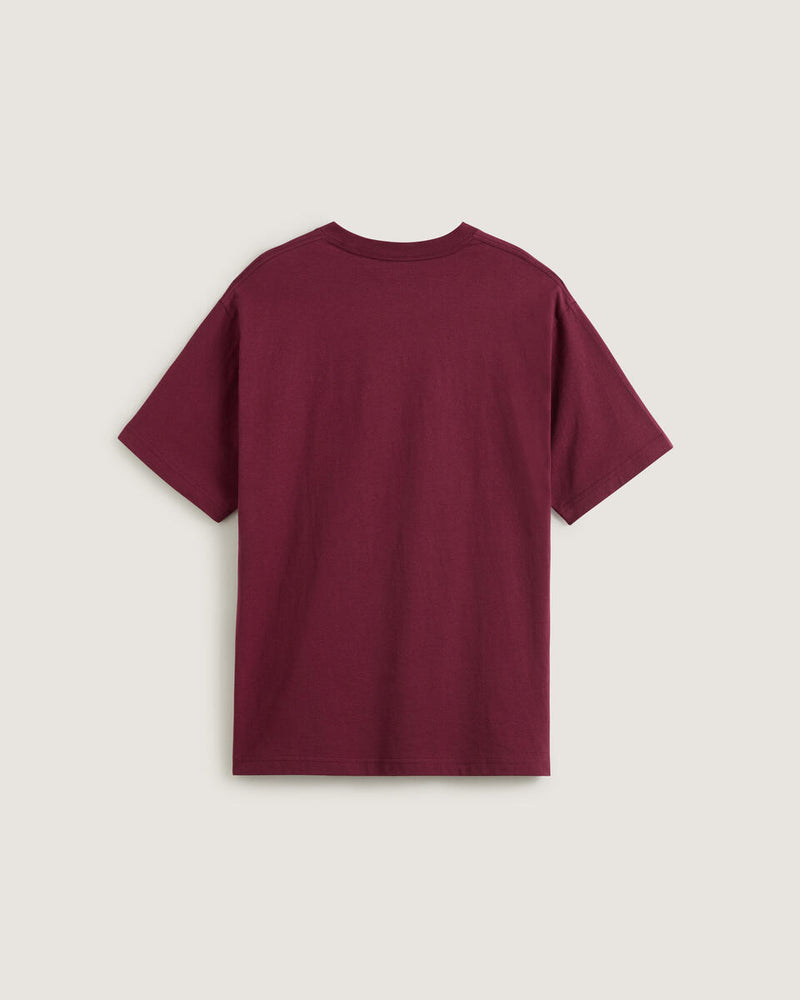 Load image into Gallery viewer, Vans Men&#39;s Left Chest II T-Shirt Burgundy VN000P1PBRG
