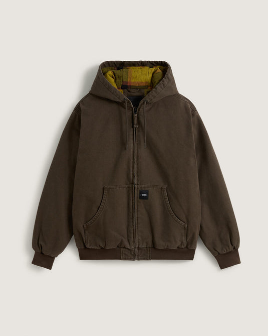 Vans Men's Worker Canvas Jacket Brown VN000P79EMP
