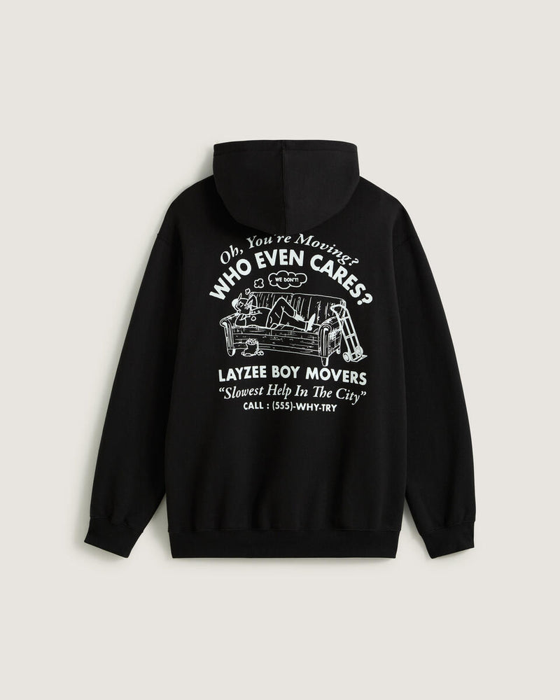 Load image into Gallery viewer, Vans Men&#39;s Moving Co Hoodie Black VN000PABBLK
