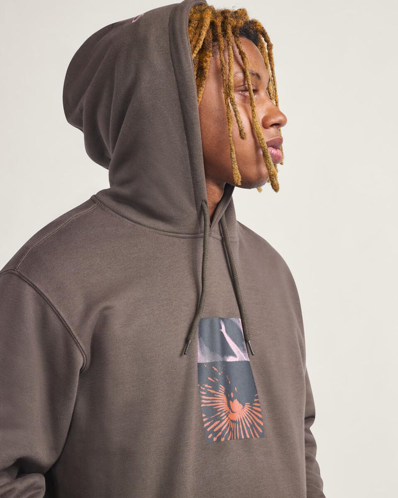 Load image into Gallery viewer, Vans Men&#39;s Transcend Pullover Hoodie Brown VN000PAHEMP

