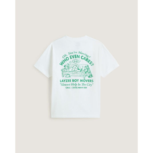 Vans Men's Moving Co T-Shirt White VN000PCQWHT